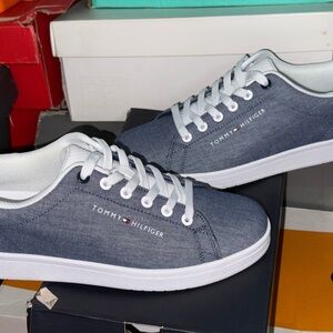 Tommy Hilfiger Denim Blue Casual Sneakers
